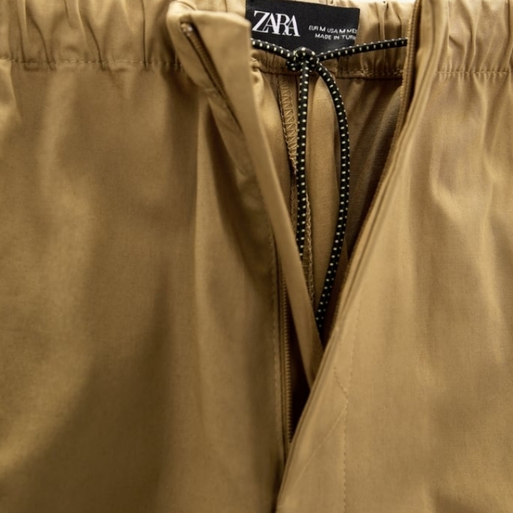 ZARA cargo parachute pants Sz-M - Picture 8 of 8